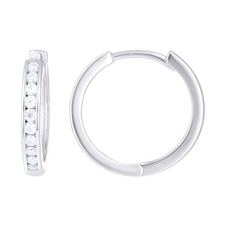 925 Sterling Silver Moissanite Earrings