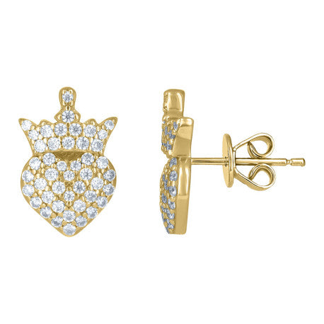925 Sterling Silver Moissanite Earrings