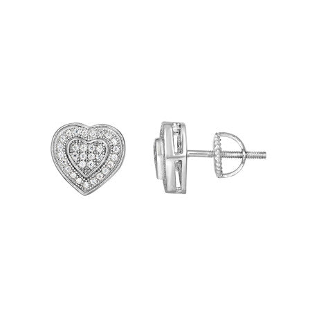 925 Sterling Silver Moissanite Earrings