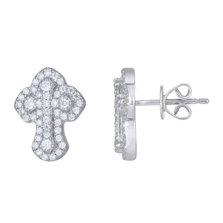 925 Sterling Silver Moissanite Earrings