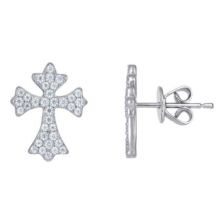 925 Sterling Silver Moissanite Earrings