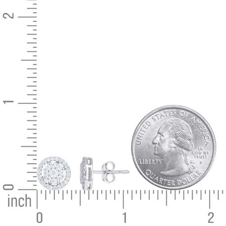 925 Sterling Silver Moissanite Earrings