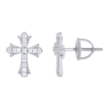 925 Sterling Silver Moissanite Earrings