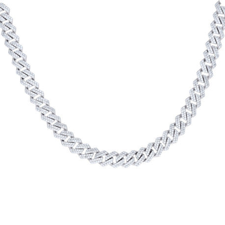 925 Sterling Silver Moissanite Monaco 8mm