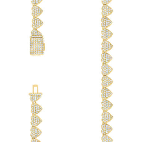 925 Sterling Silver Moissanite Necklace