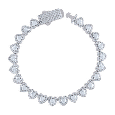 925 Sterling Silver Moissanite Necklace