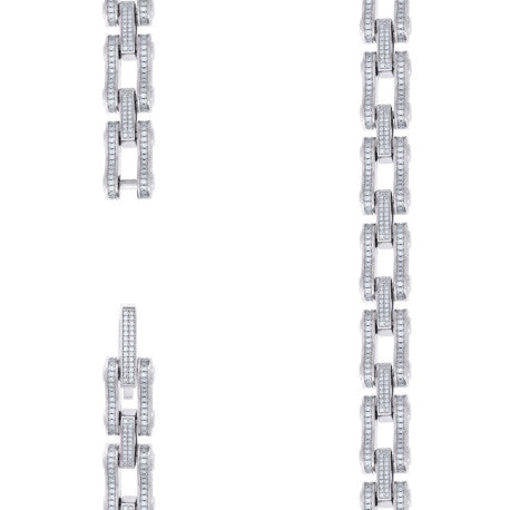 925 Sterling Silver Moissanite Necklace