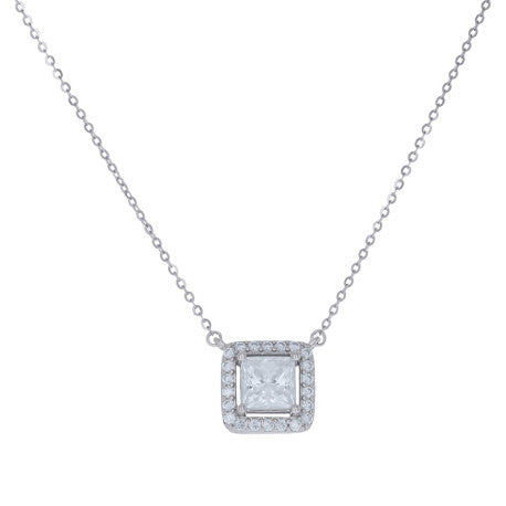 925 Sterling Silver Moissanite Necklace