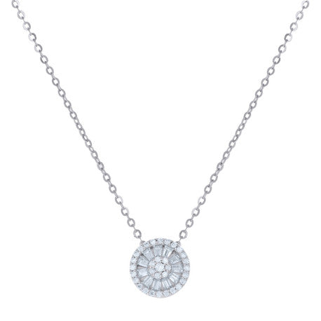 925 Sterling Silver Moissanite Necklace