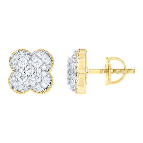 925 Sterling Silver Moissanite Earring