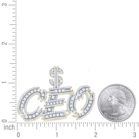 925 Sterling Silver Moissanite Pendant