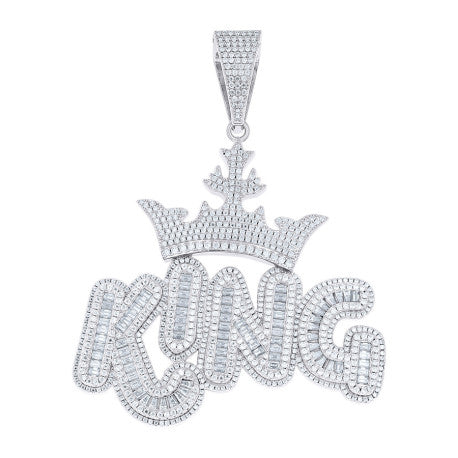 925 Sterling Silver Moissanite Pendant
