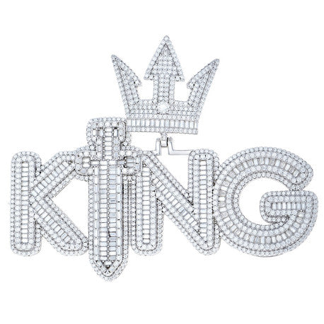 925 Sterling Silver Moissanite Pendant