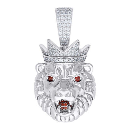 925 Sterling Silver Moissanite Pendant