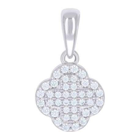 925 Sterling Silver Moissanite Pendant