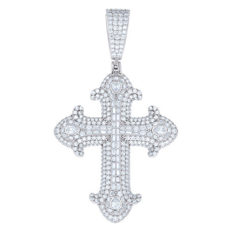 925 Sterling Silver Moissanite Pendant