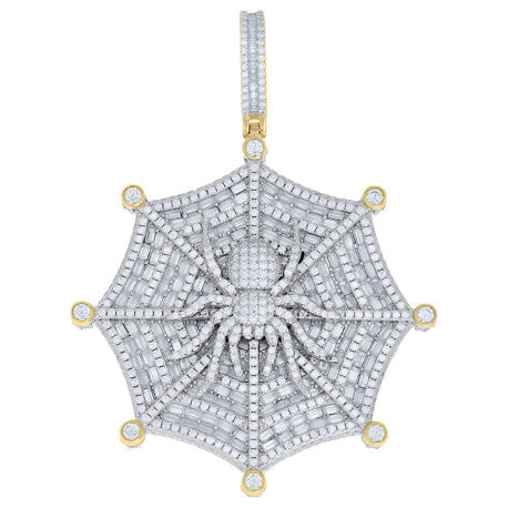925 Sterling Silver Moissanite Pendant