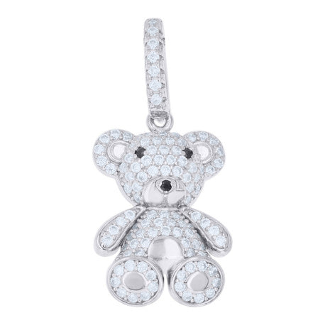 925 Sterling Silver Moissanite Pendant
