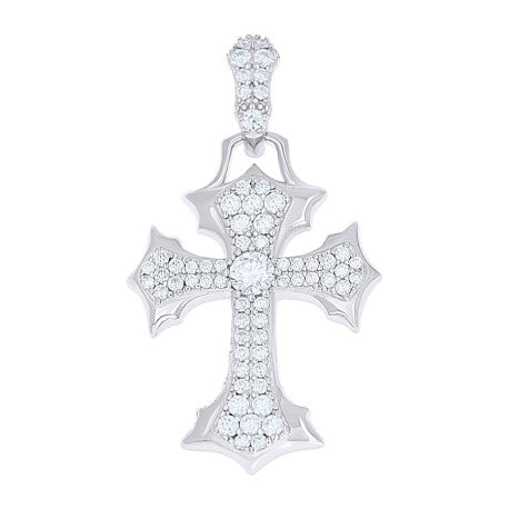 925 Sterling Silver Moissanite Pendant