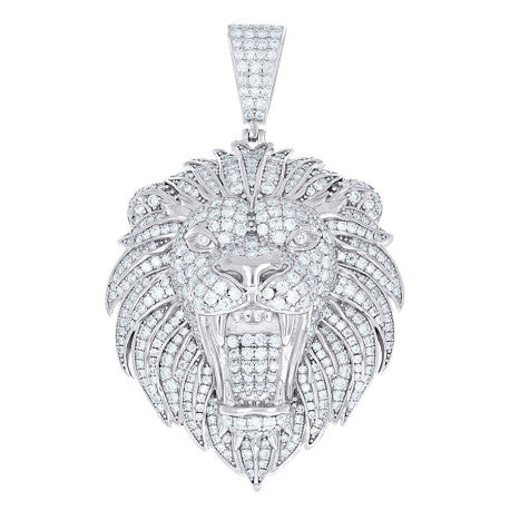 925 Sterling Silver Moissanite Pendant