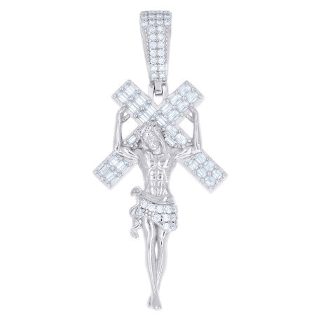 925 Sterling Silver Moissanite Pendant