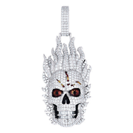 925 Sterling Silver Moissanite Pendant