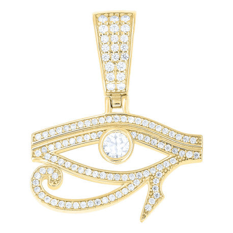 925 Sterling Silver Moissanite Pendant