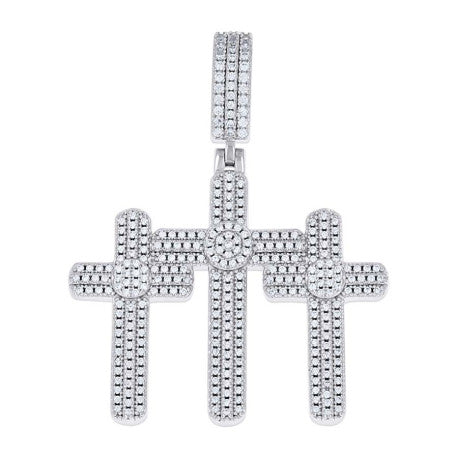 925 Sterling Silver Moissanite Pendant