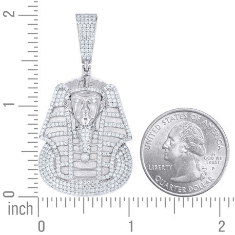 925 Sterling Silver Moissanite Pendant