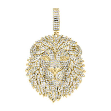 925 Sterling Silver Moissanite Pendant