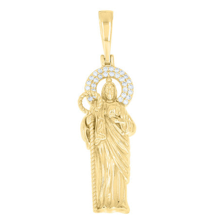 925 Sterling Silver Moissanite Pendant
