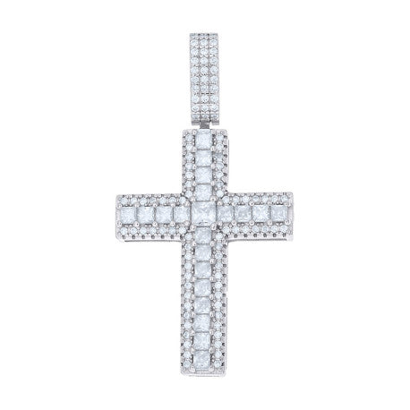 925 Sterling Silver Moissanite Pendant