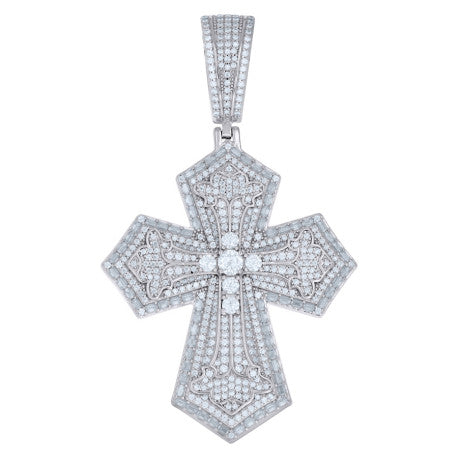 925 Sterling Silver Moissanite Pendant