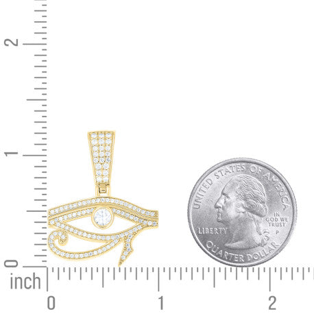 925 Sterling Silver Moissanite Pendant