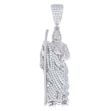 925 Sterling Silver Moissanite Pendant