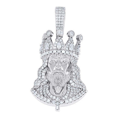 925 Sterling Silver Moissanite Pendant