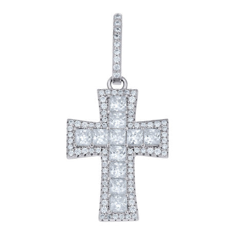 925 Sterling Silver Moissanite Pendant