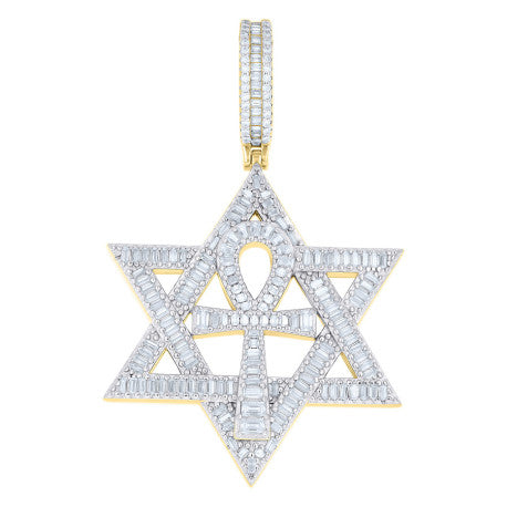 925 Sterling Silver Moissanite Pendant