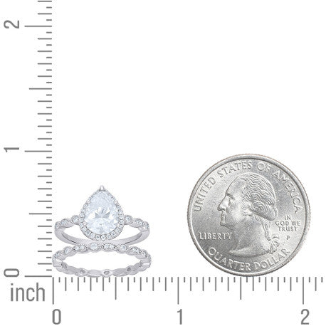 925 Sterling Silver Moissanite Ring S5-S9