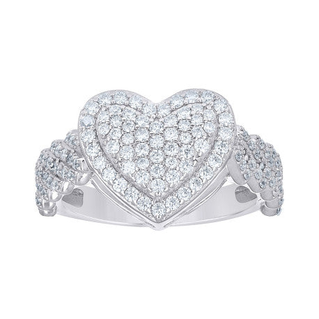 925 Sterling Silver Moissanite Ring S5-S9
