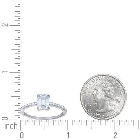 925 Sterling Silver Moissanite Ring S6-S11