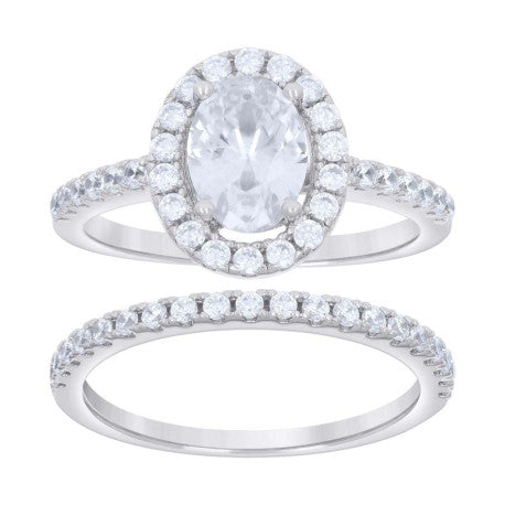 925 Sterling Silver Moissanite Ring S6-S9