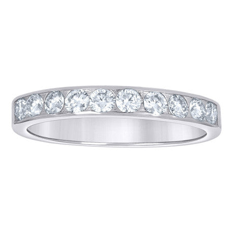 925 Sterling Silver Moissanite Ring