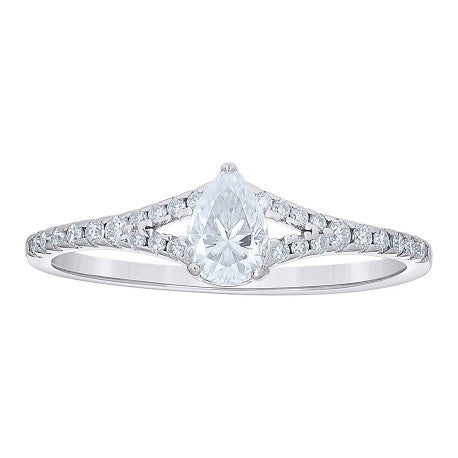 925 Sterling Silver Moissanite Ring