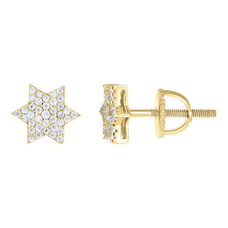 925 Sterling Silver Moissanite Stud Earrings