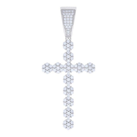 925 Sterling Silver Pendant 1.68Ctw Moissanite