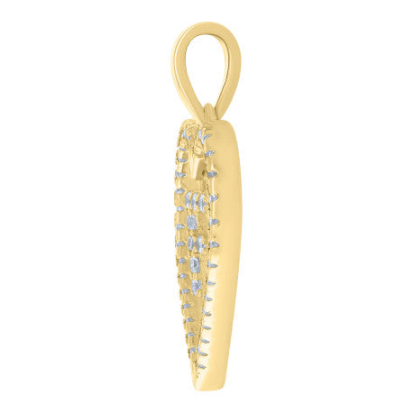 925 Sterling Silver Pendant "F"