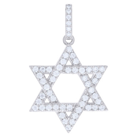 925 Sterling Silver Pendant Moissanite 1.39Ctw