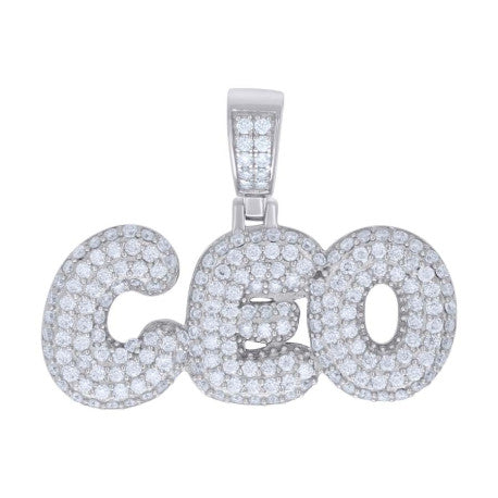 925 Sterling Silver Pendant Moissanite 1.63Ctw
