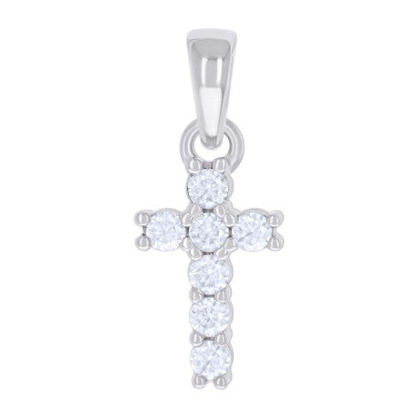 925 Sterling Silver 0.42Ctw Moissanite Pendant